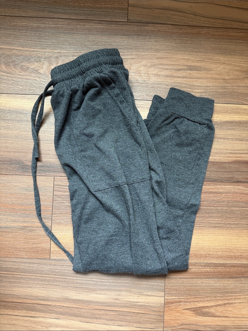 Charcoal Gray Jogger Sweatpants